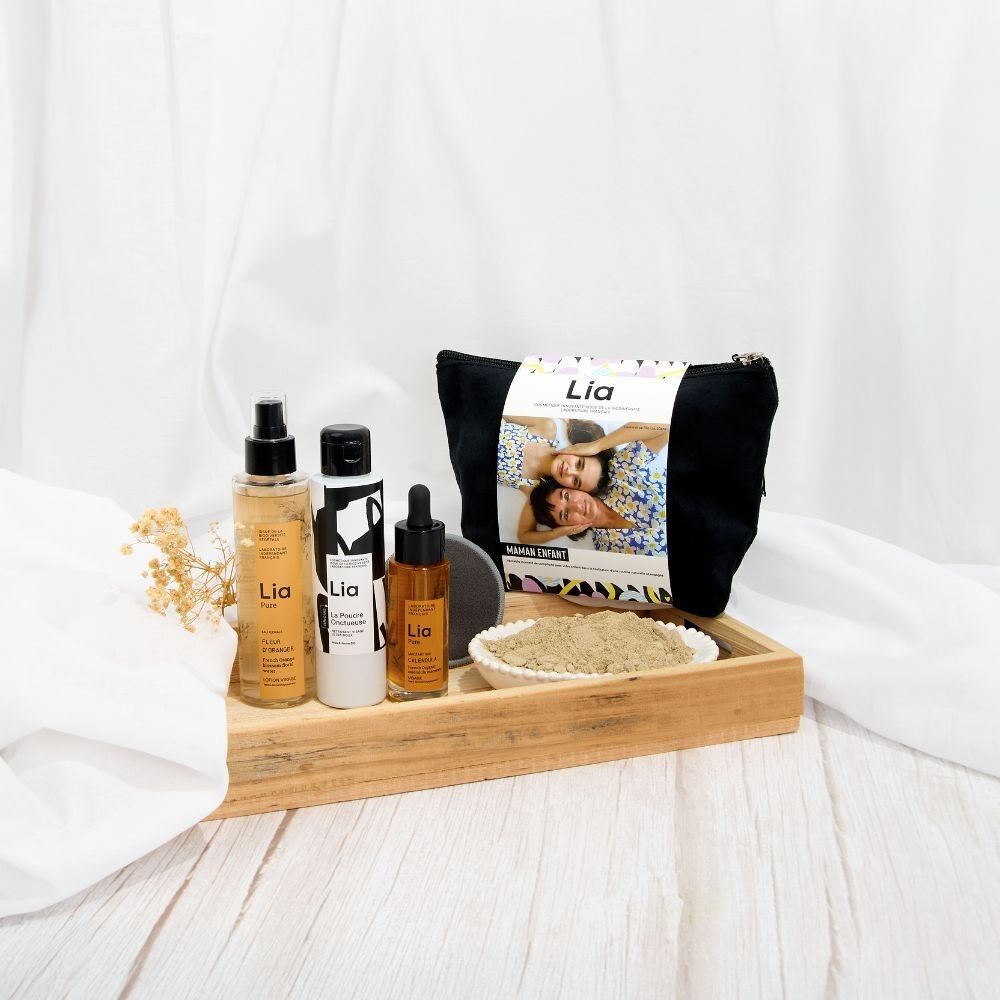 Confezione regalo di Natale - Kit di cura naturale per la MAMMA e il suo bambino