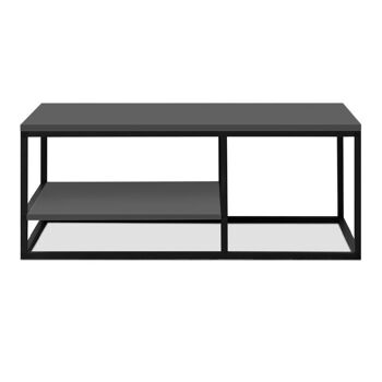 Table basse SPACE Anthracite 106x50x42cm 3