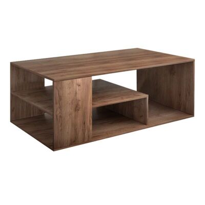 Coffee Table ANGELA Light Walnut 110x60x42cm