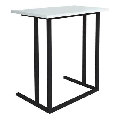 Mesa para Portátil SPRINT Negro - Blanco 60x35.5x65.5cm