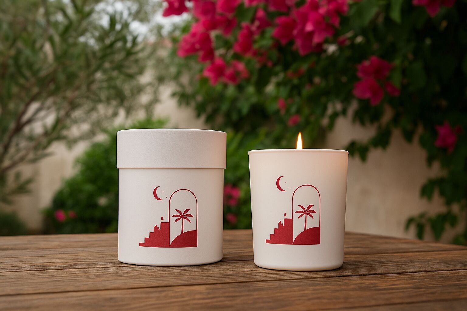 Candela profumata ai fiori d'arancio - Viaggio in Marocco