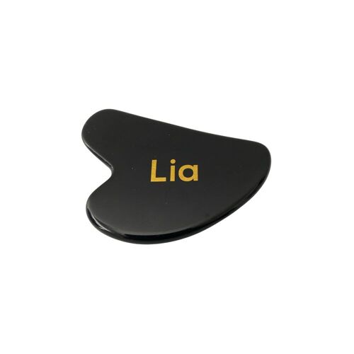 Gua Sha Obsidienne x2