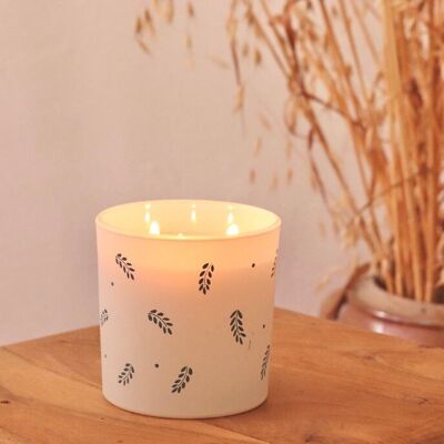 Maxi candela profumata - Gardenia