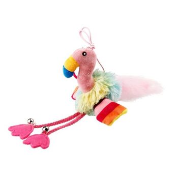 WufWuf & GiGwi Flamingo Finger Teaser Jouet interactif pour chat 4