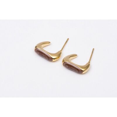 Pendientes acero inoxidable ORO - E60188115550