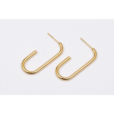 Pendientes acero inoxidable ORO - E60166060299