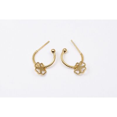 Earrings stainless steel GOLD - E60292100399