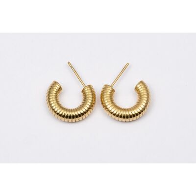 Pendientes acero inoxidable ORO - E60172110550