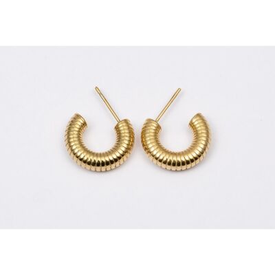 Earrings stainless steel GOLD - E60172110550