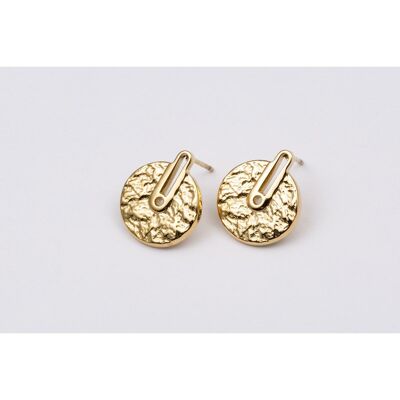 Earrings stainless steel GOLD - E60228110399