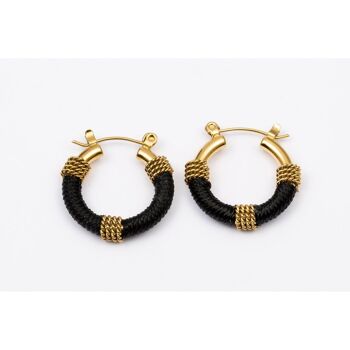 Boucles d'oreilles acier inoxydable OR - E60154120599