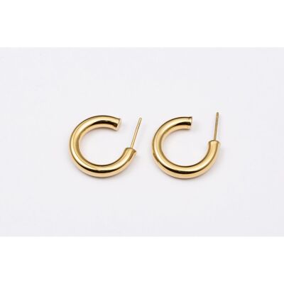 Earrings stainless steel GOLD - E60180120550