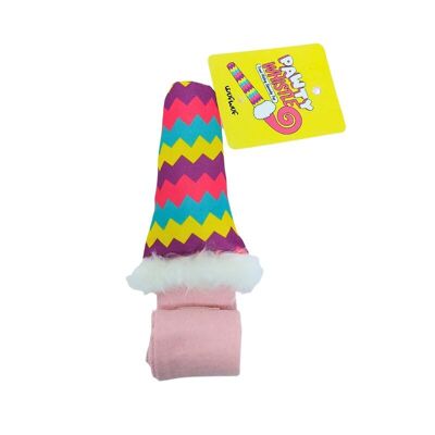 WufWuf Pawty Whistle Treat Hiding Squeaky Plush Toy