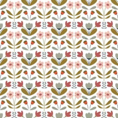 Vintage Florals Paper Napkins Designed by Katie Harrison