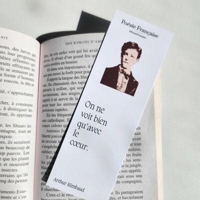 Rimbaud and Proust bookmark