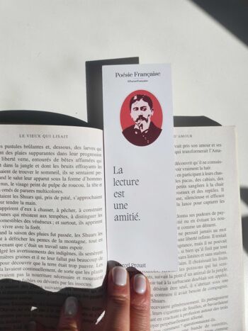 Marque-page Rimbaud et Proust 3