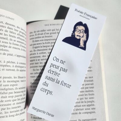 Marguerite Duras and Sappho bookmark