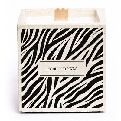 Muttertagskerze – Mamounette Zebra