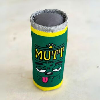 WufWuf Mutt Beer, jouet en peluche grinçant pour chien 2