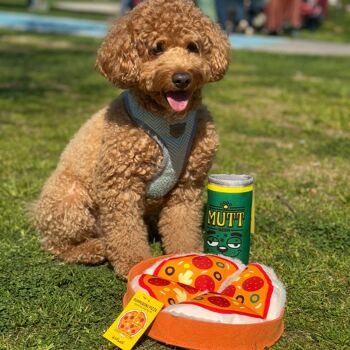 WufWuf Mutt Beer, jouet en peluche grinçant pour chien 7