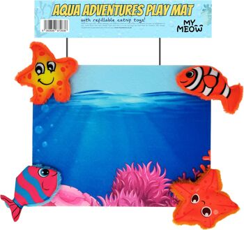 Ensemble de jouets pour chat 5 en 1 MyMeow Aqua Adventures 1