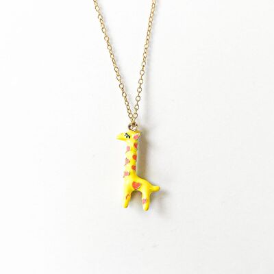Giraffe pendant chain