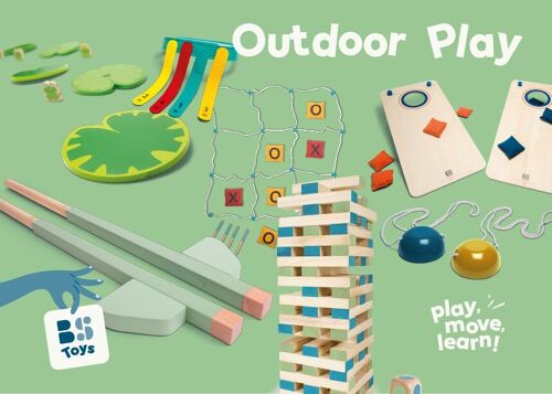 Educational Box - theme Outdoor Play - Wooden toys