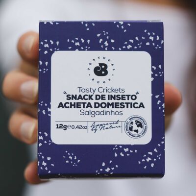 Dried Crickets with Portuguese Sea salt