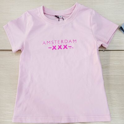 Camiseta Amsterdam = Rosa empolvado