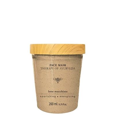 Masque pour le visage vegan aux grains de café moulus