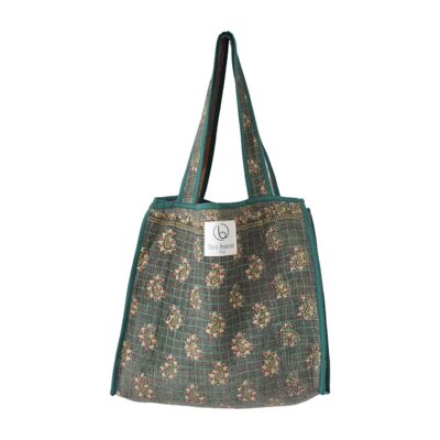 Kantha tote bag N°655