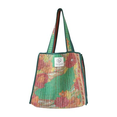 Tote bag en kantha N°656