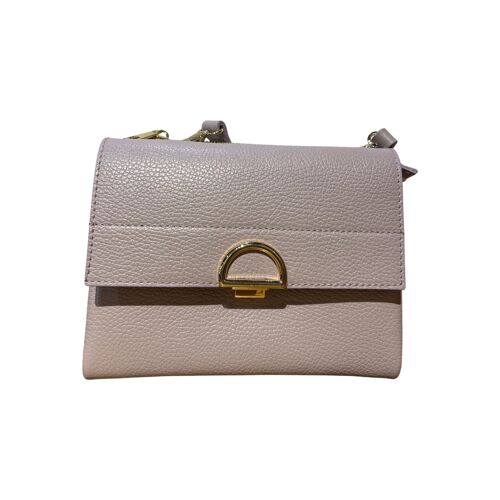 SAC CUIR GRAINE CATERINA LILAS