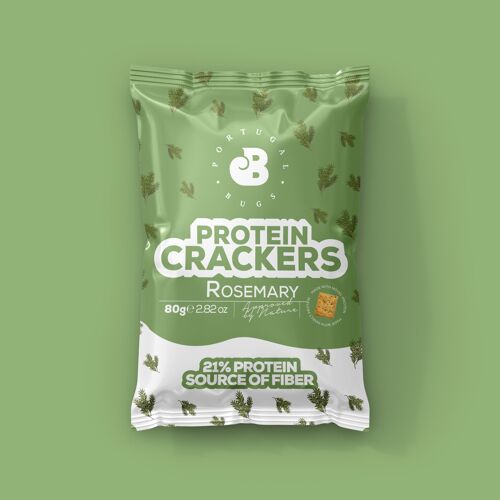 Protein Crackers with Rosemary - 80g
