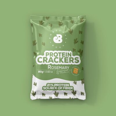 Crackers Protéinés au Romarin - 80g