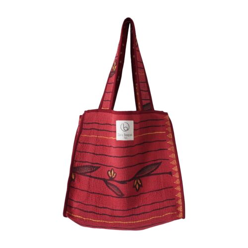 Tote bag en kantha N°663