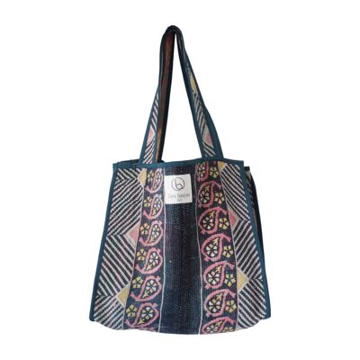 Kantha tote bag N°664