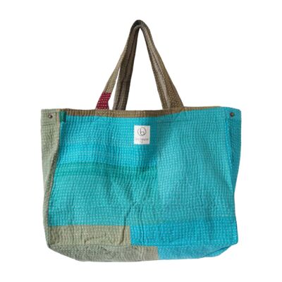 Kantha shopping bag N°576