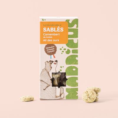 Savory biscuits - SHEETS’ CAMEMBERT & BEAR GARLIC SHORTBACKS