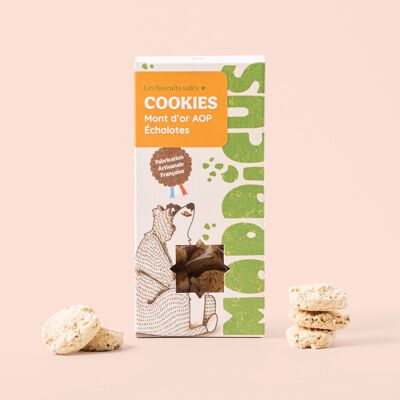 Galletas saladas - Cookie Mont d'Or DOP y chalotas