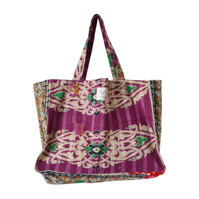 Kantha shopping bag N°586