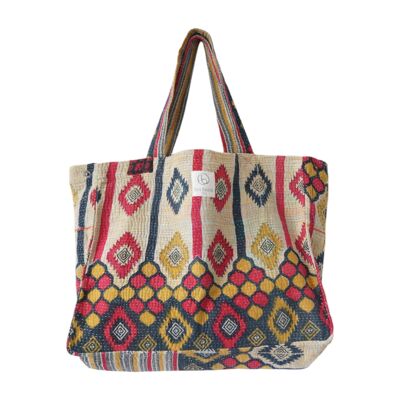 Kantha shopping bag N°588