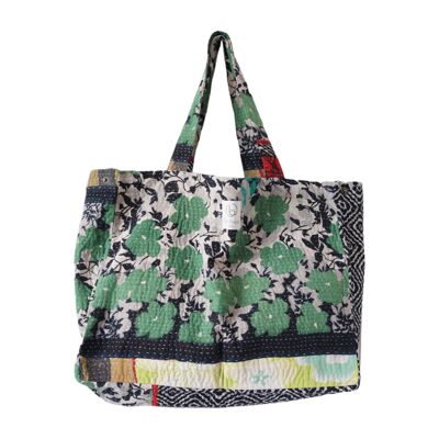 Kantha shopping bag N°592
