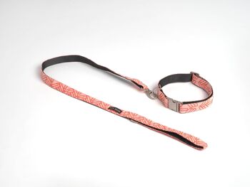 Collier tissé Lola Coral Kvadrat 5