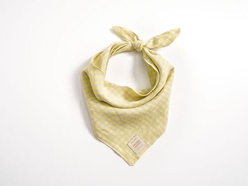 Lemon Pie Bandana tejido lino 100%