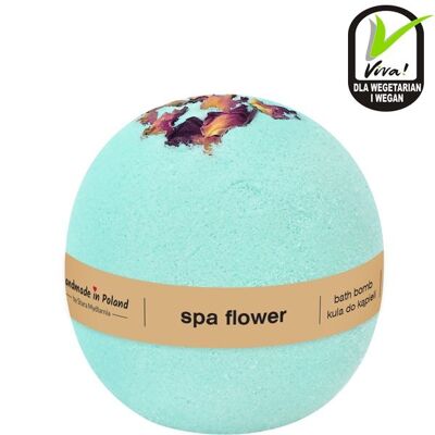 Boule de bain effervescente aromatique "Spa Flowers"