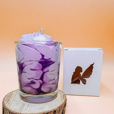Mini gourmet lavender Mother's Day candle