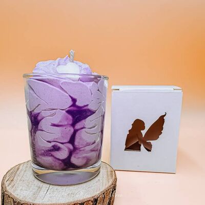 Mini gourmet lavender Mother's Day candle