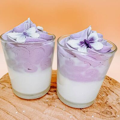 Large gourmet lavender Mother's Day candle
