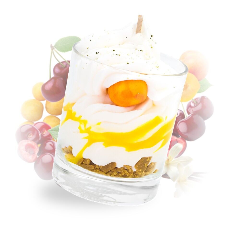 Bougie gourmande mirabelle